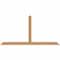 Ekena Millwork Portland Timber Gable Bracket, Western Red Cedar, 72"W x 36"H x 1 1/2"D x 3 1/2"F, 12/12 Pitch GBW072X36X0204POR00SWR - alternate 1